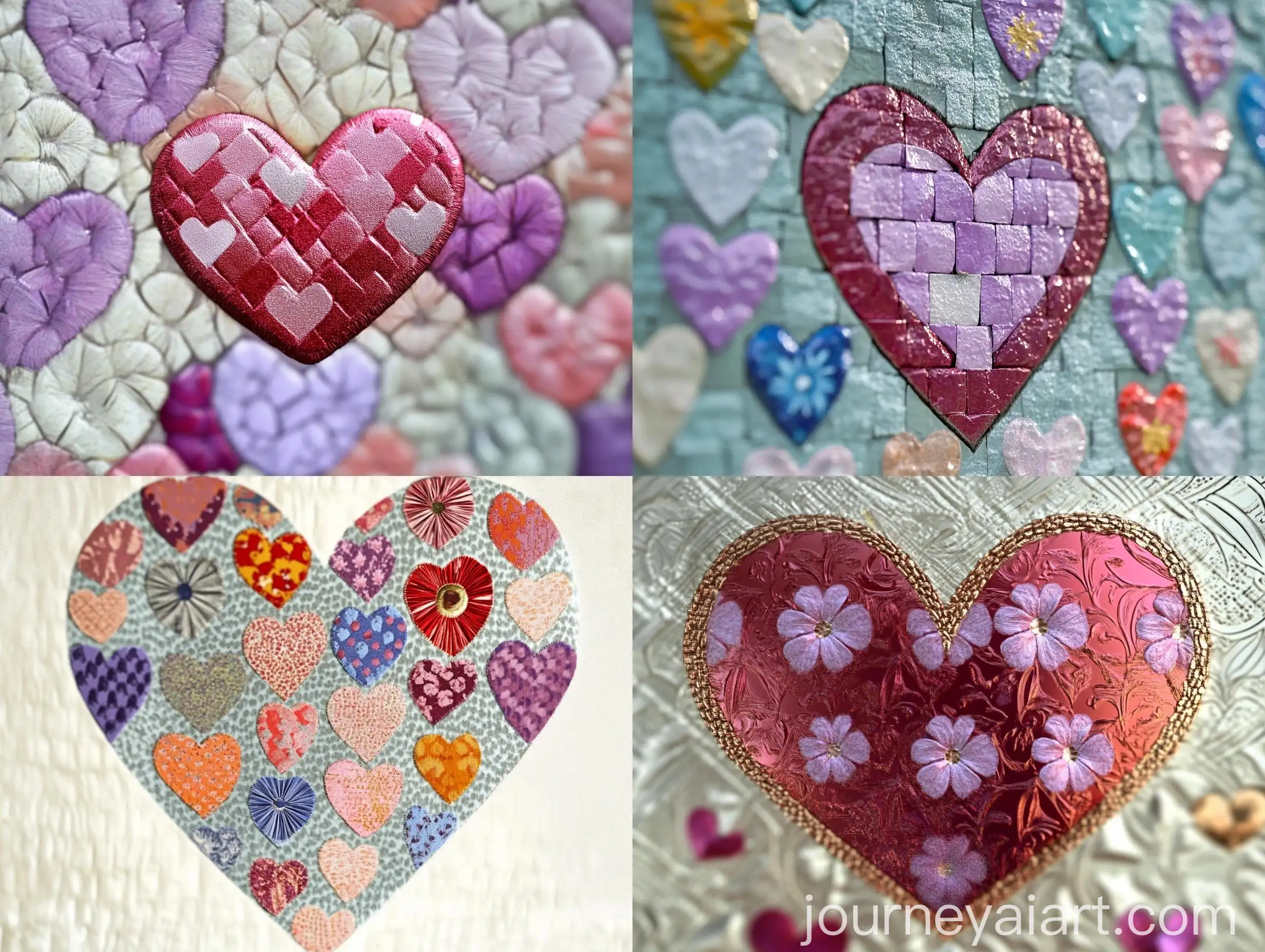 Heart-Shaped-Patterns-in-Nature-Vibrant-Floral-Heart-Design