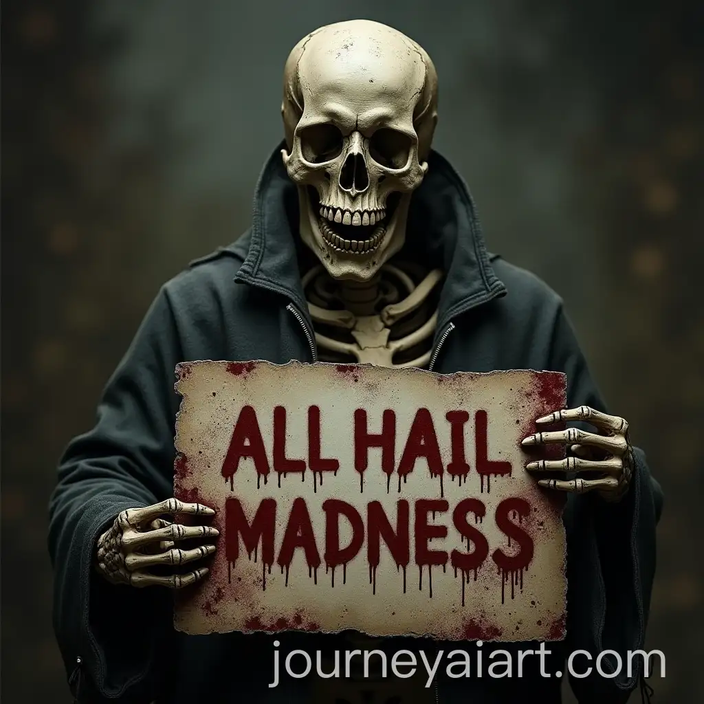 Gloomy-Skeleton-Holding-ALL-HAIL-MADNESS-in-Dark-Underworld-Hellscape