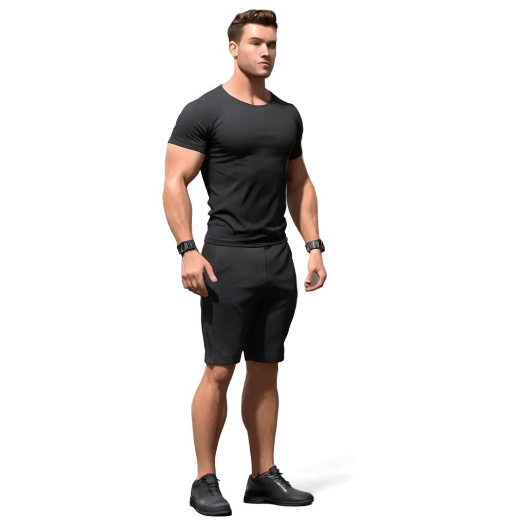 3D-Chest-Bodybuilding-PNG-Image-Enhance-Your-Fitness-Content-with-HighQuality-Visuals