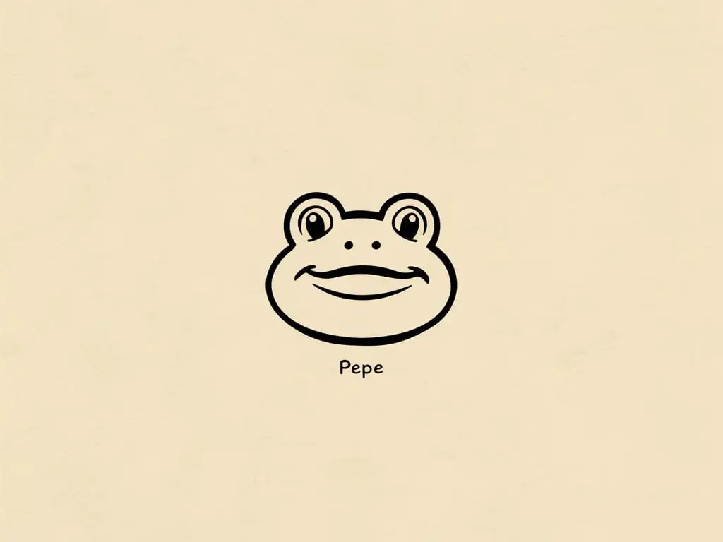 Minimalist-Pepe-Frog-in-Flat-Style