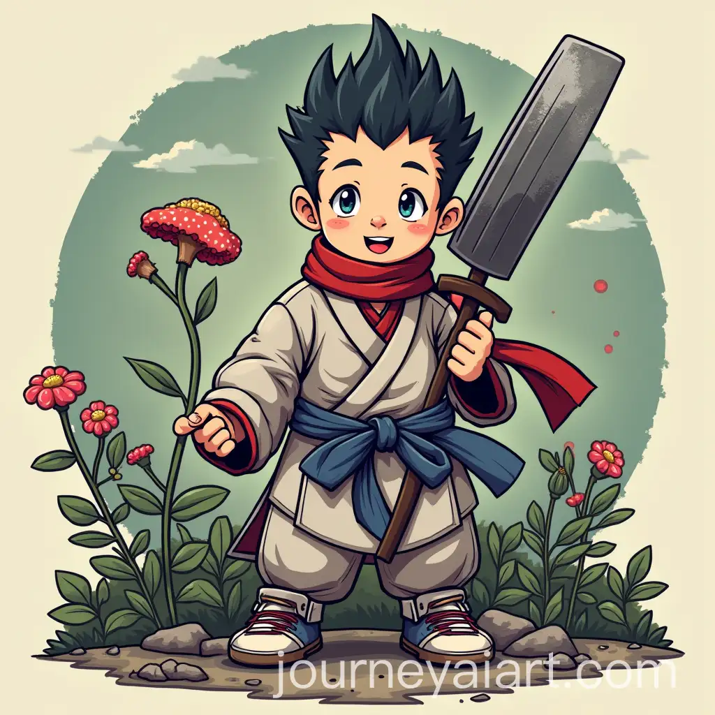 Gojo-from-Jujutsu-Kaisen-in-Action-Pose