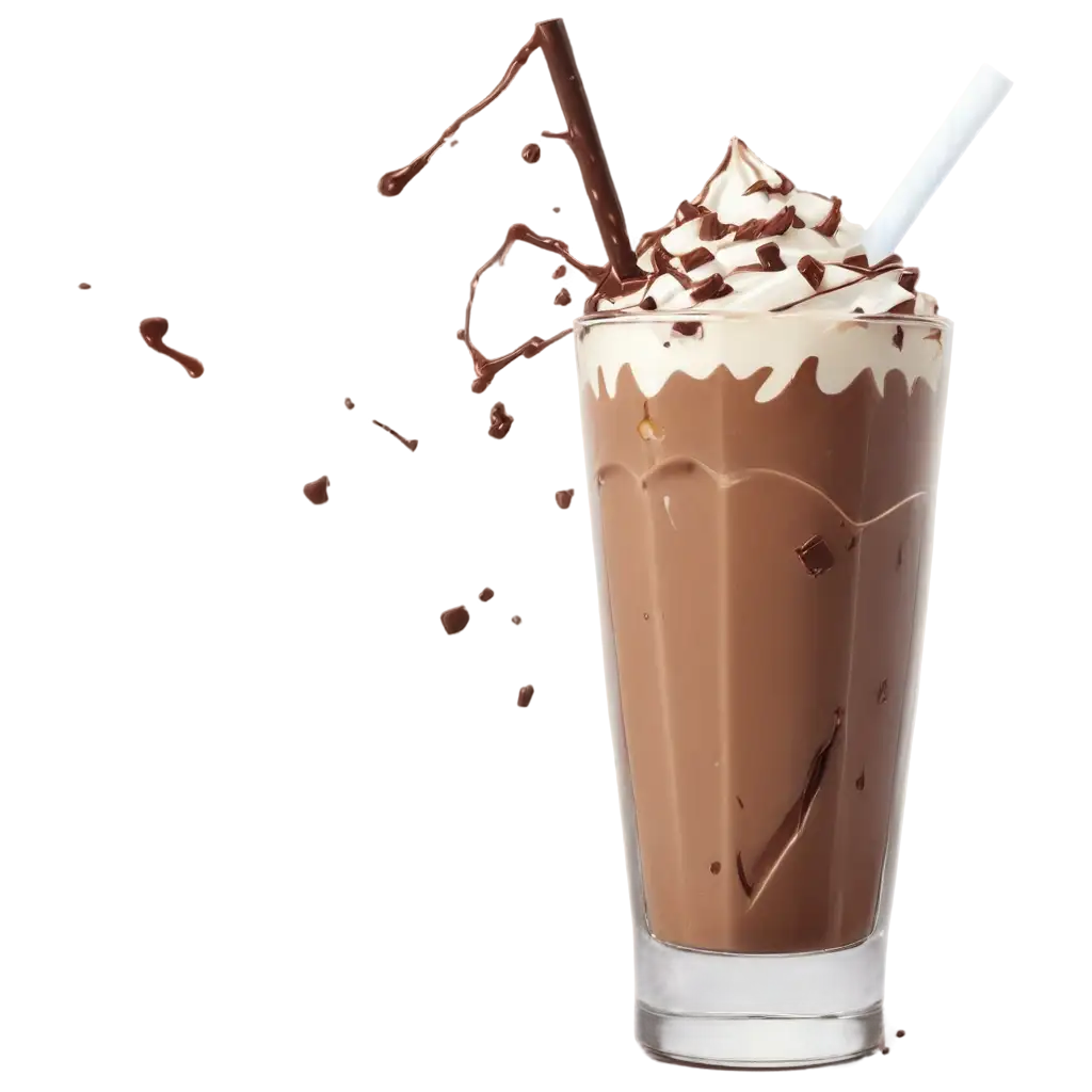 PhotPNG-Image-Usage-Analysisorealistic-Chocolate-Milkshake-PNG-Image-with-Ice-and-Chocolate-Splash-HighQuality-Visual-for-Creative-Projects