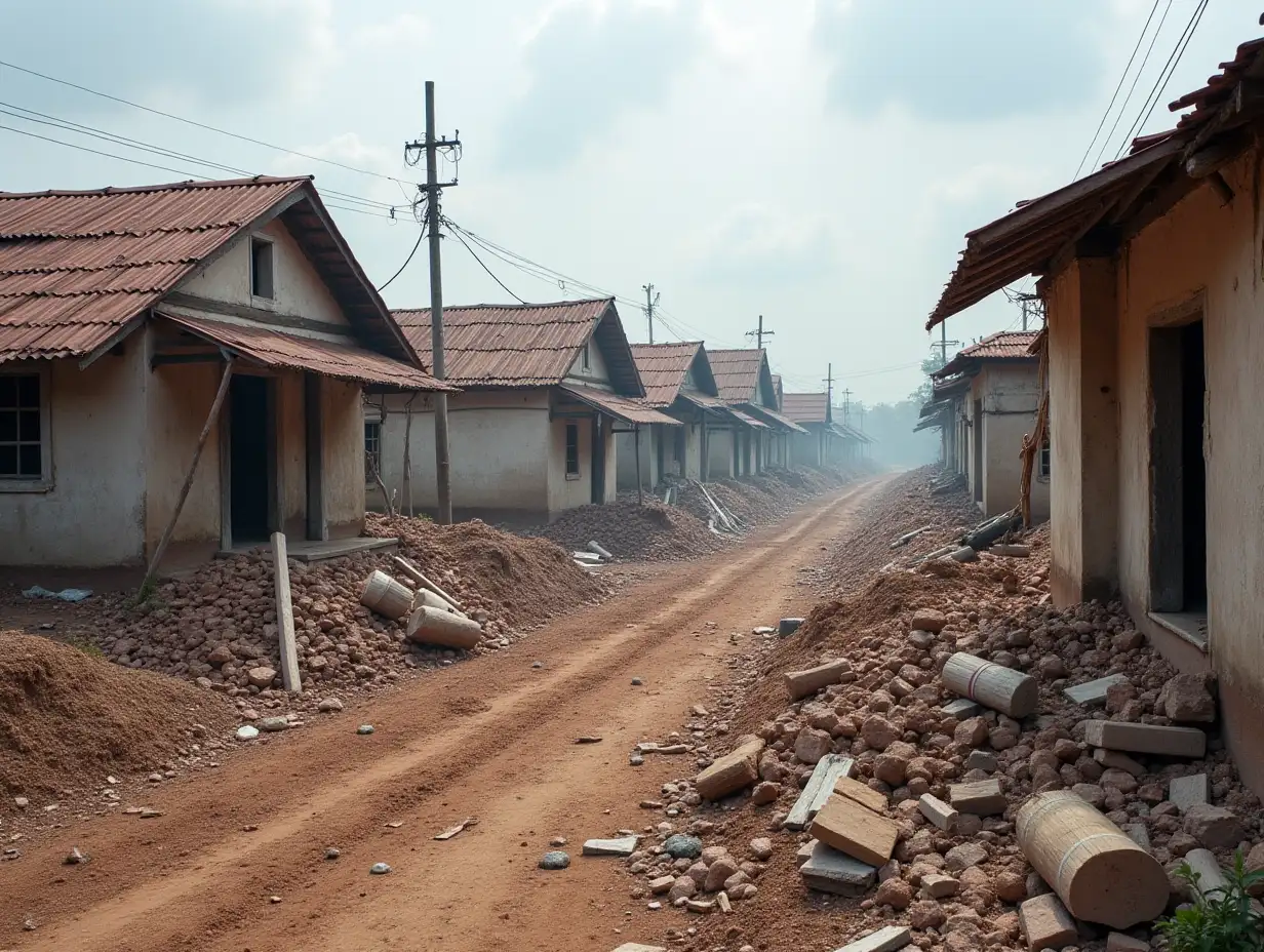 1 lakh houses destroyed