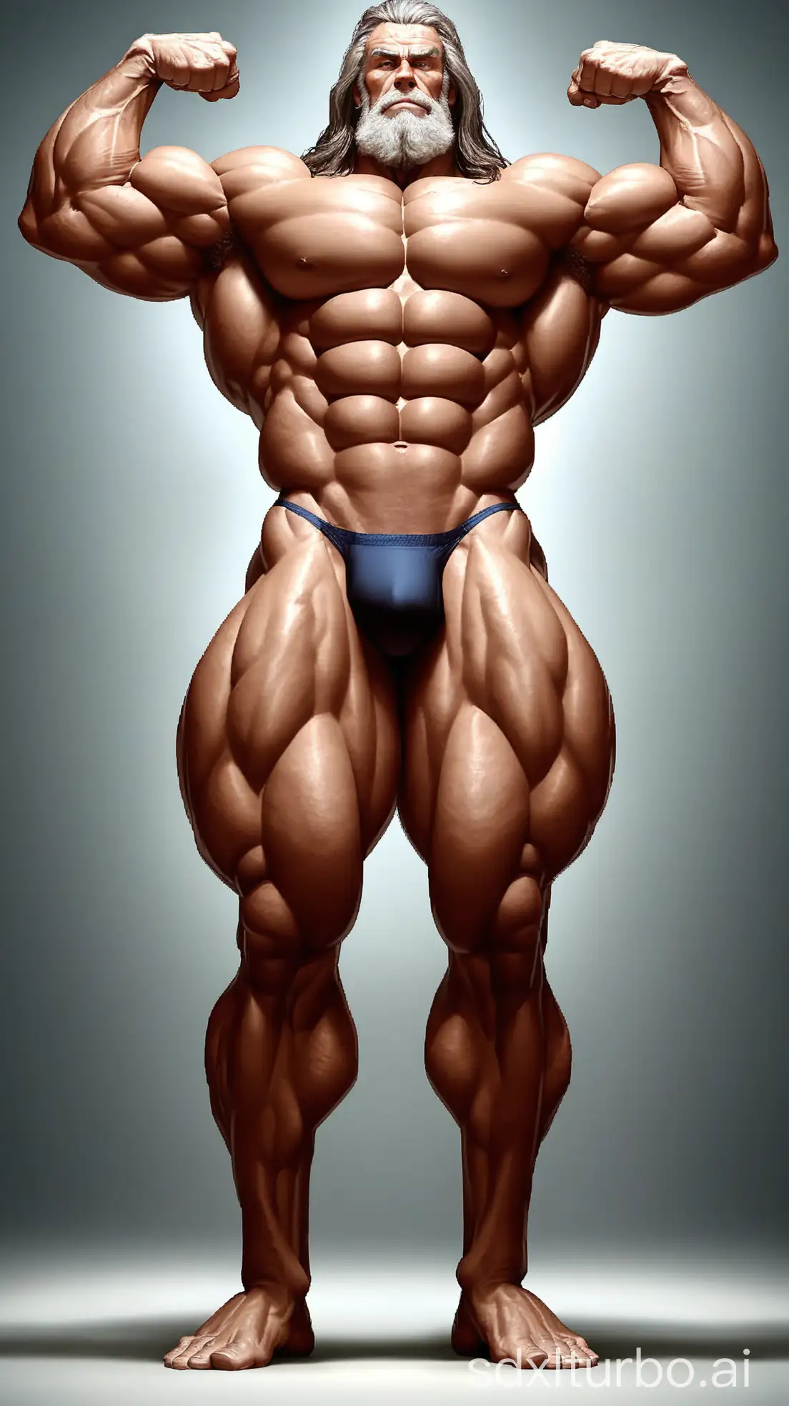 Imposing-Elderly-Giant-Displaying-Incredible-Musculature