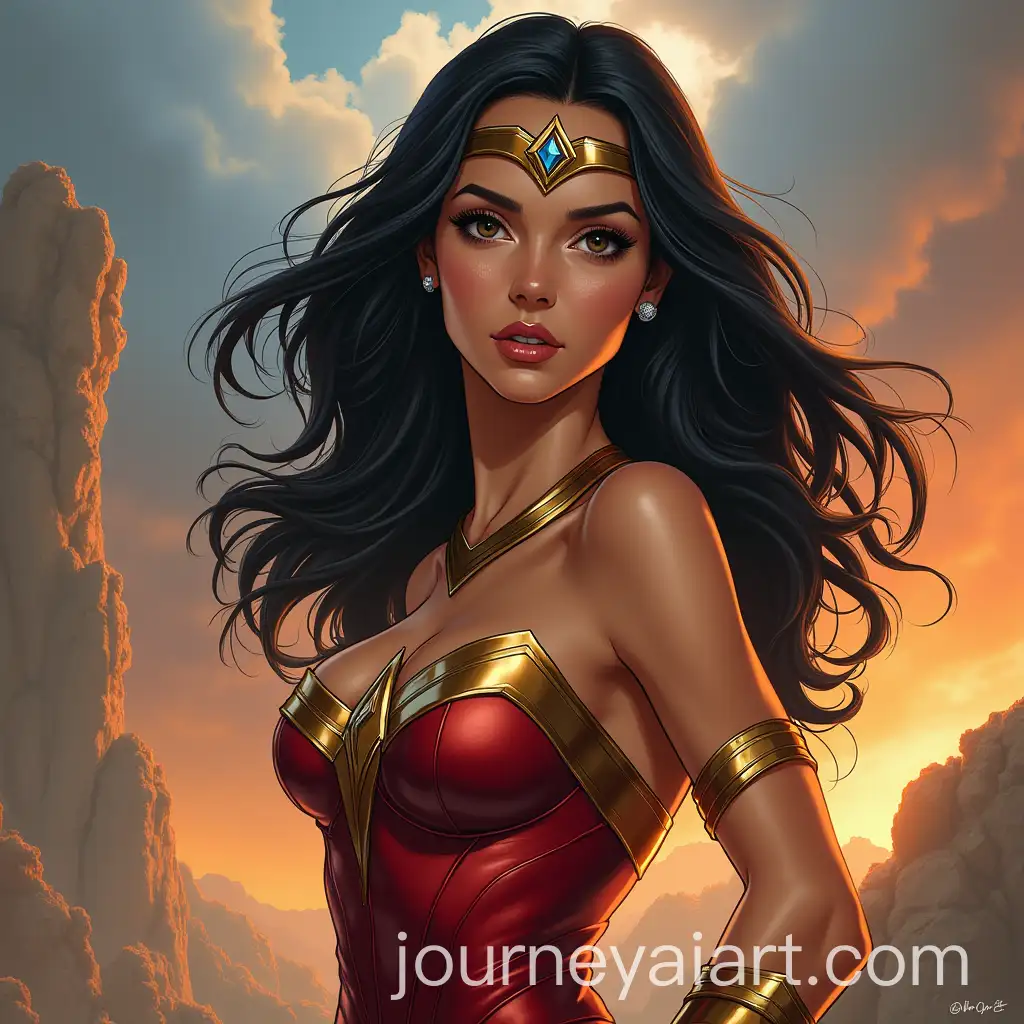 Gal-Gadot-Wonder-WomanInspired-Novel-Concept-Art