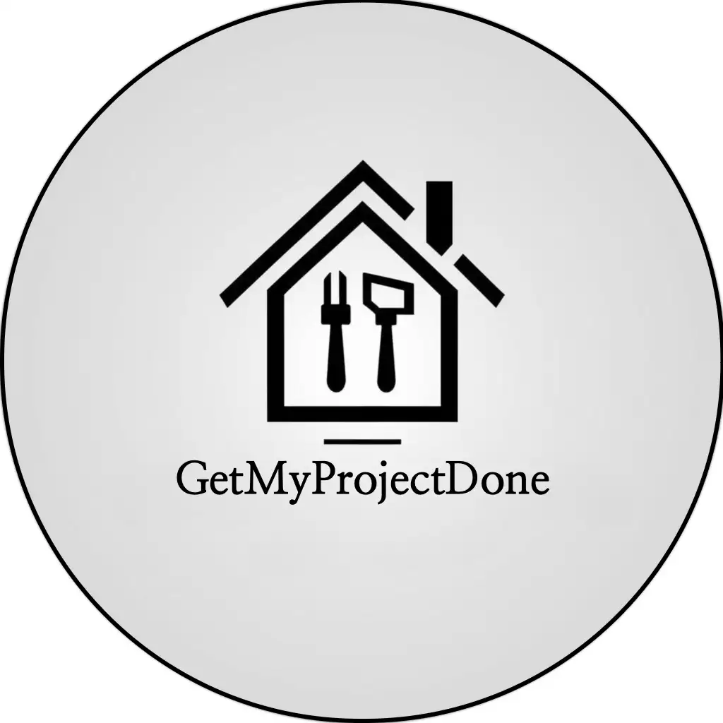 LOGO-Design-for-GetMyProjectDone-Minimalistic-House-with-Handyman-Tools