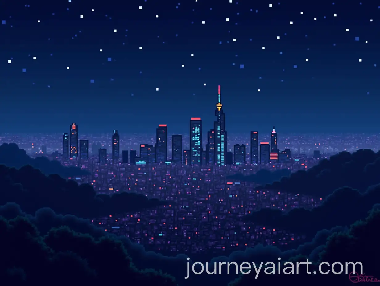 Pixel-Art-Cityscape-at-Night-Urban-Scene-in-HighQuality-Pixel-Art-Style