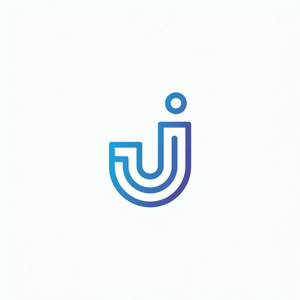 a vector logo design,with the text "minimalism logo with J letter only", main symbol:J,Minimalistic,be used in Technology industry,clear background