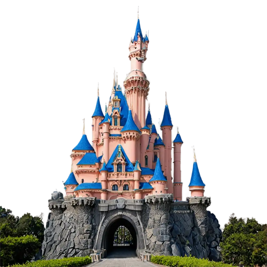 HighQuality-PNG-Image-of-Tokyo-Disneyland-Castle-for-Diverse-Uses