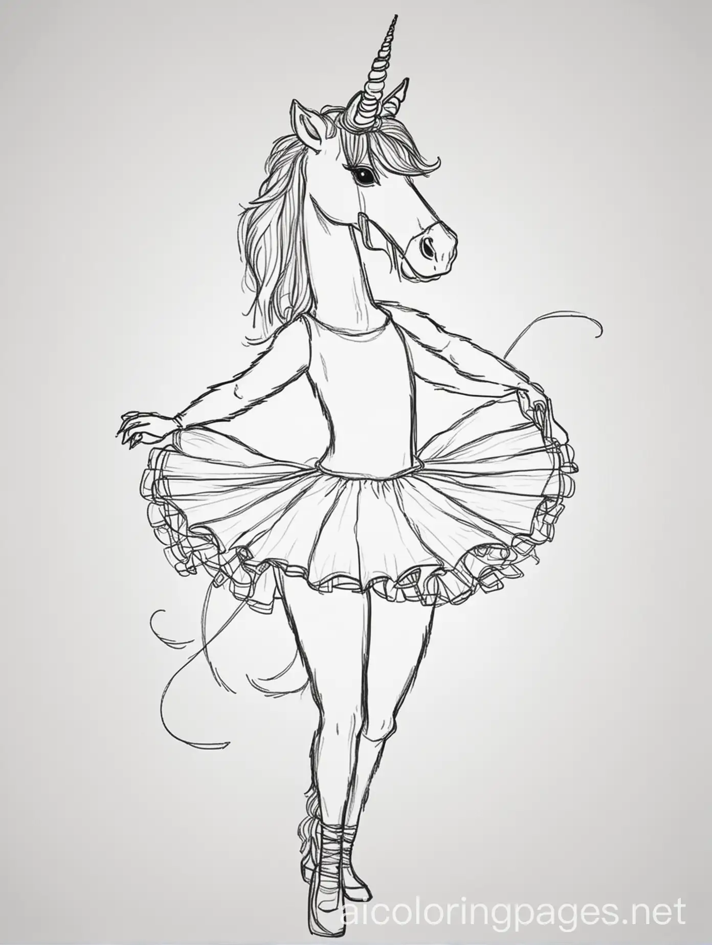 Unicorn-Ballet-Dancer-Coloring-Page-in-Black-and-White