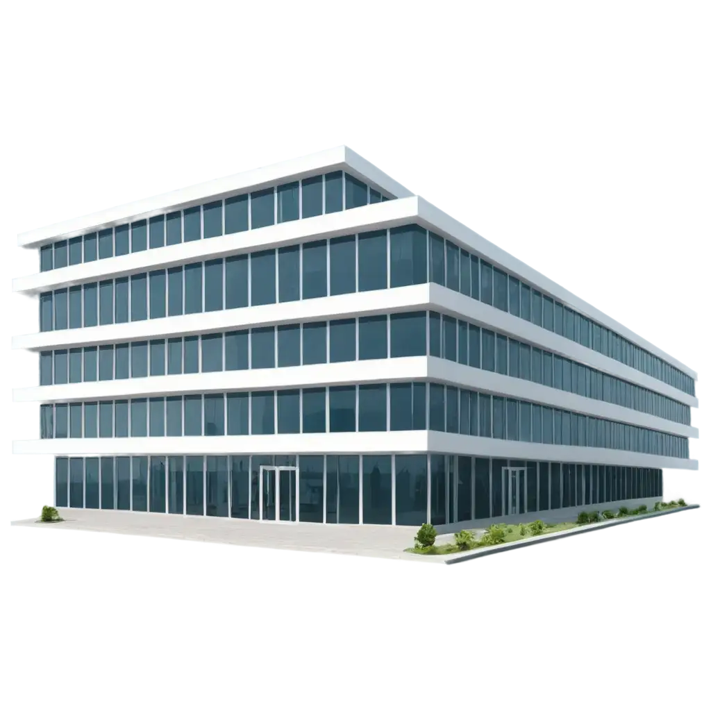 big company building vector