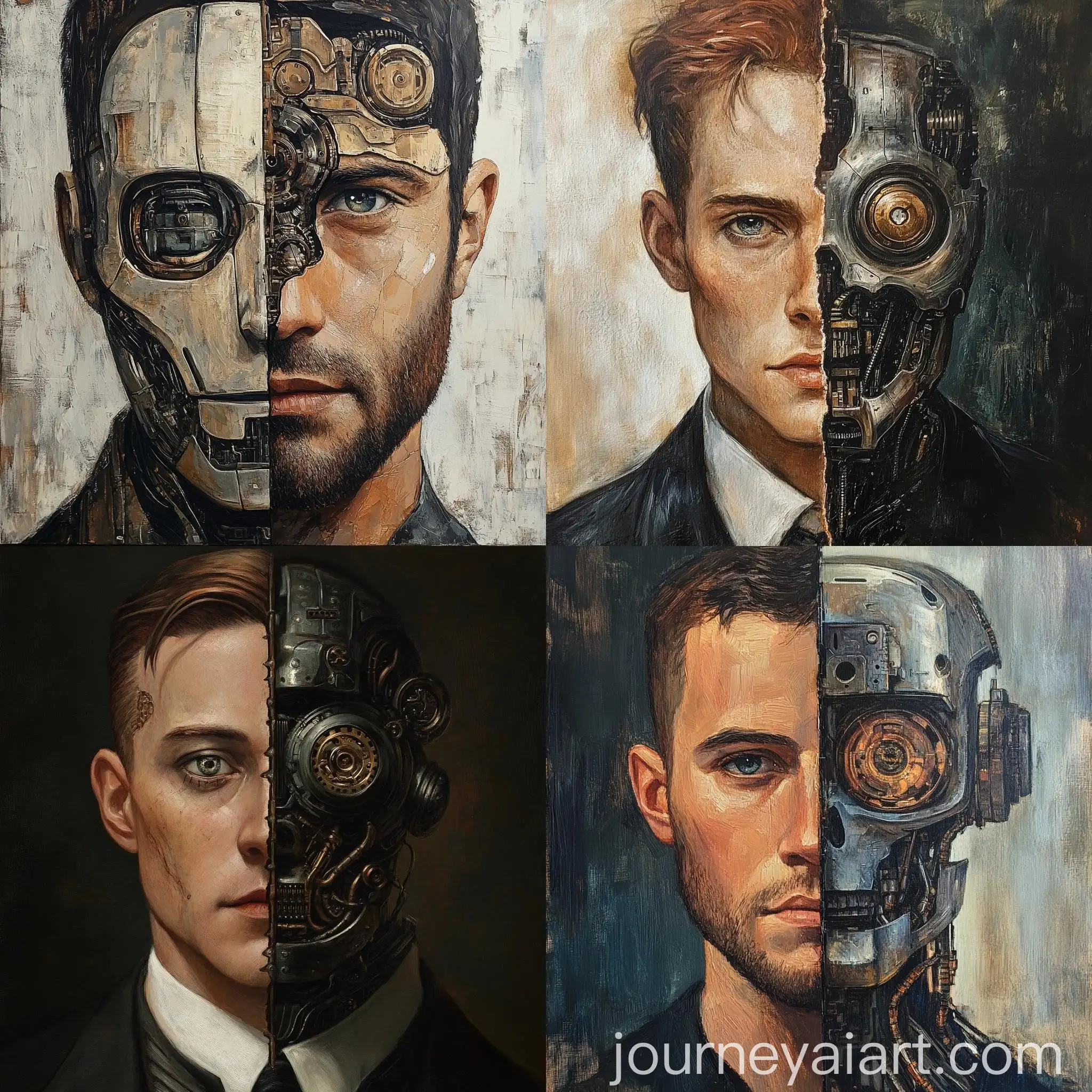 RoboticDieselpunk-and-Human-Style-Face-Portrait-Inspired-by-Van-Gogh