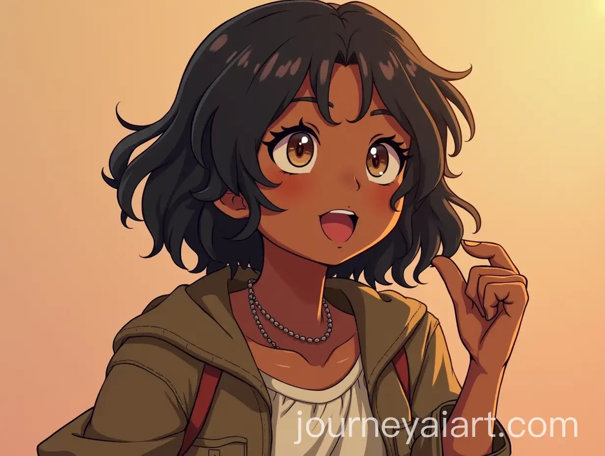 Brown-Skin-Anime-Character-with-Dynamic-Expression-and-Vibrant-Background