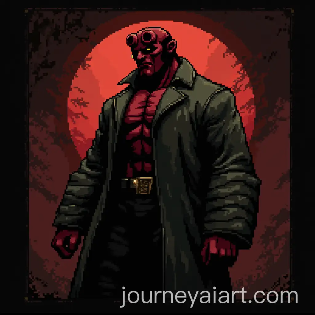 Hellboy-Art-Dark-Fantasy-Character-with-Fiery-Background