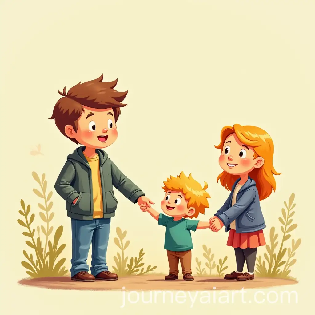 Cartoon-Depiction-of-Cooperation-in-Good-Deeds