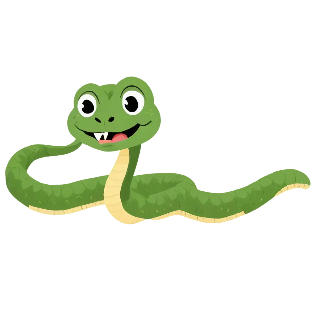 Cute-Snake-Cartoon-Kids-Art-PNG-Image-Creative-and-Engaging-Visual-Content