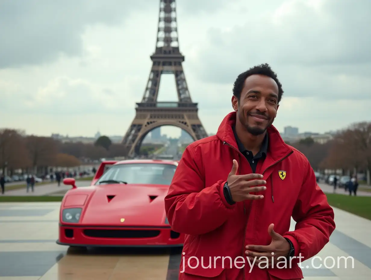 Lewis-Hamilton-Driving-Ferrari-F40-in-Front-of-the-Eiffel-Tower
