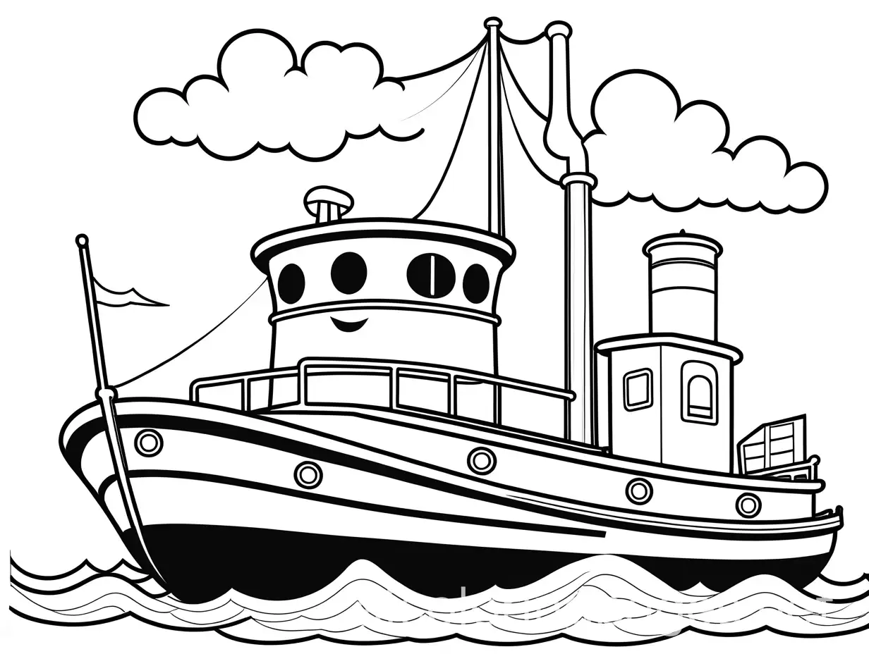 Cartoon-Tugboat-Coloring-Page-for-Kids