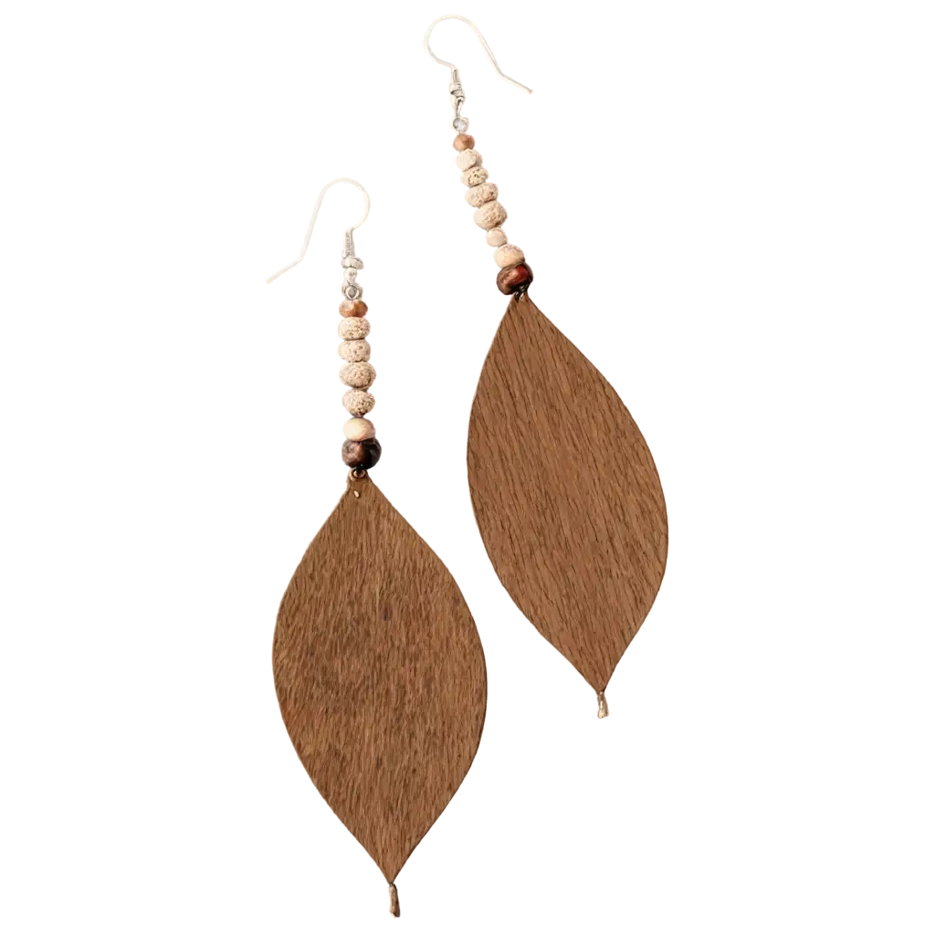 Trendy-Handmade-BohoStyle-Earrings-PNG-Image-with-Earthy-Tones-Perfect-for-2025-Fashion-Poster-Design