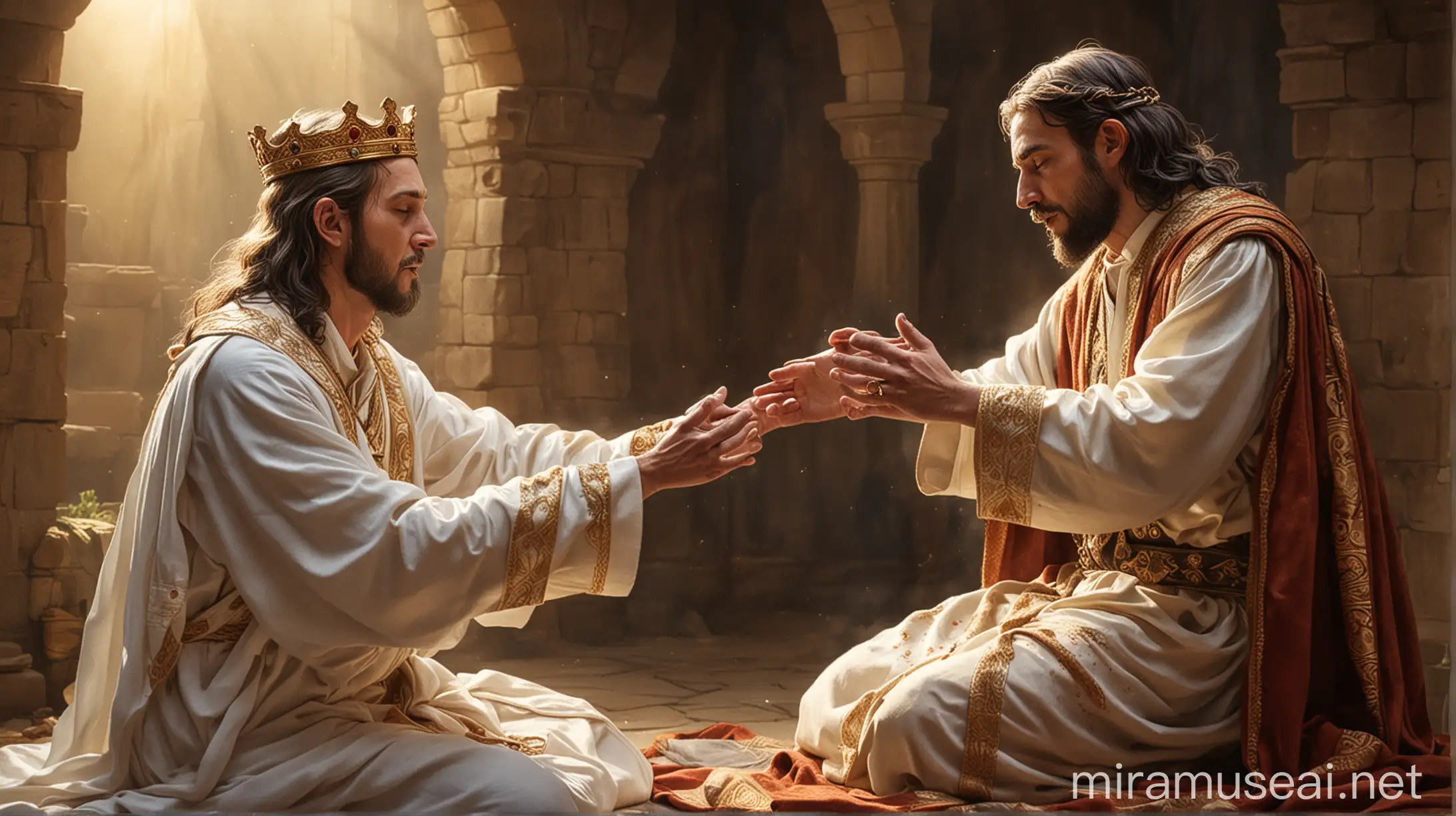 Holy Healer Cures Kings Disease with Divine Touch