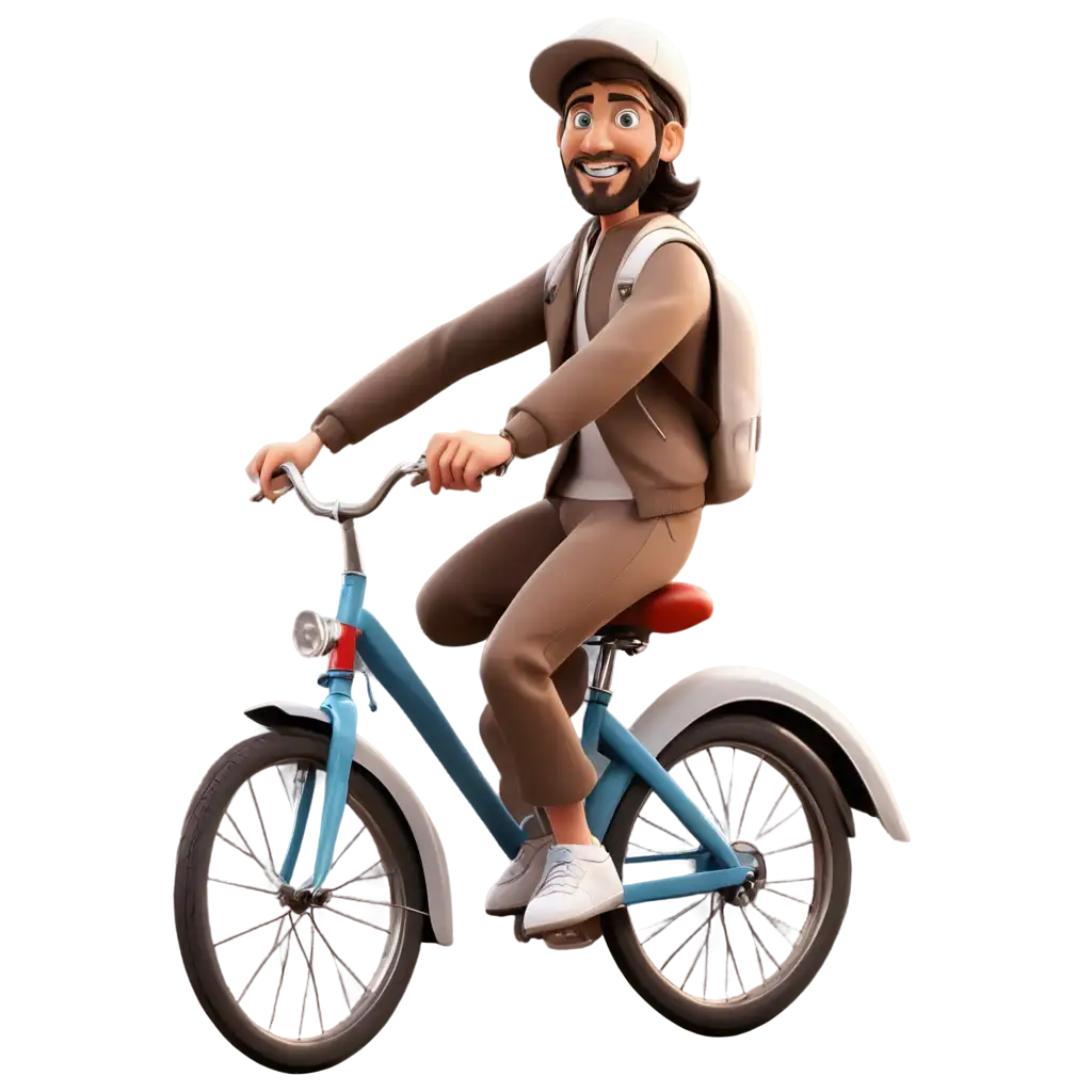 Cartoon-PNG-Image-Bike-Riding-in-the-Sky