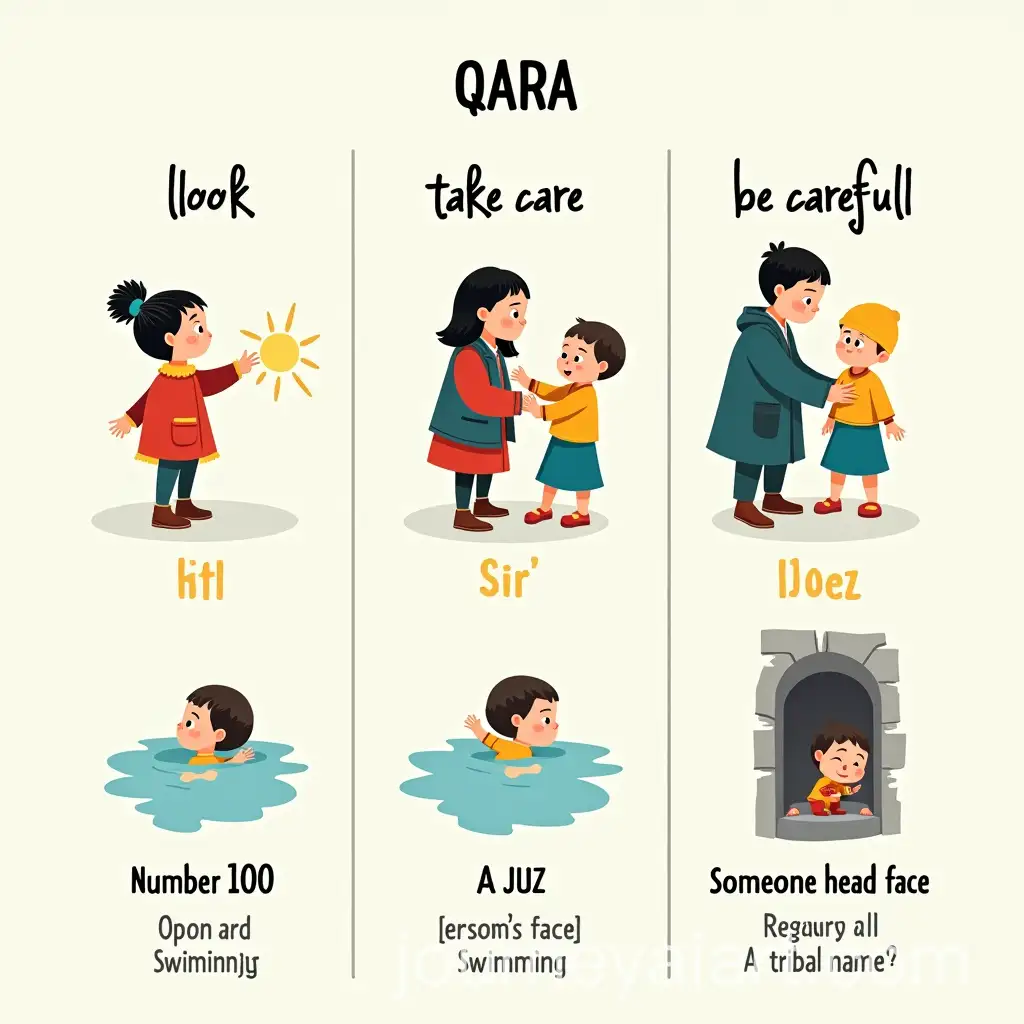 Illustration-ofAI-Art-Prompt-Expansion-QARA-in-Kazakh-Contexts-Look-Take-Care-Be-Careful