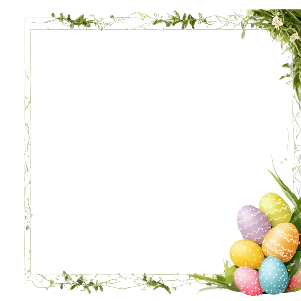 Spring-Easter-Frame-PNG-for-Festive-Designs-and-Seasonal-Celebrations