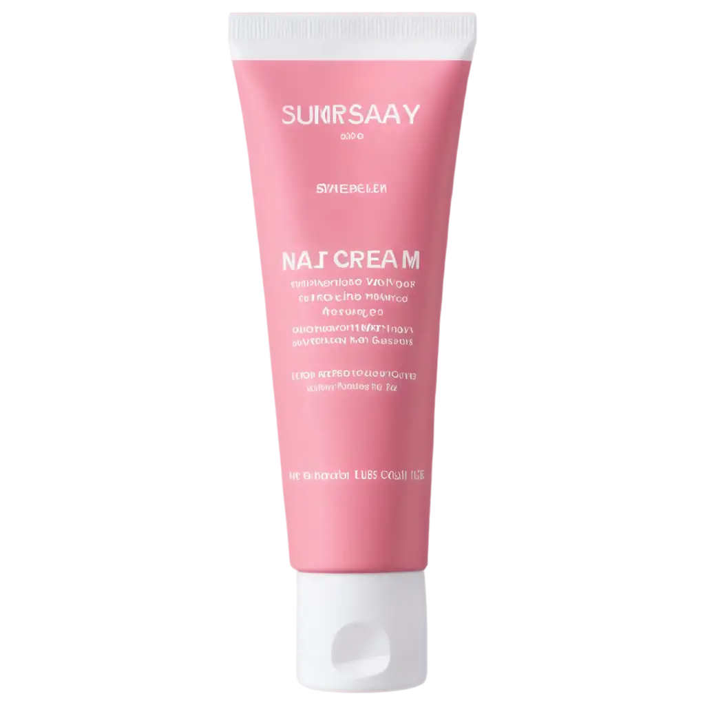 Hand-Cream-PNG-Horizontal-Pink-Tube-Design-for-Clear-HighQuality-Imagery