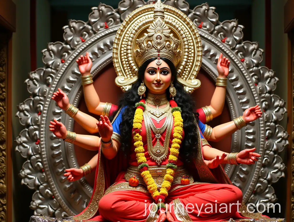 Devi-Mata-in-Majestic-Traditional-Setting