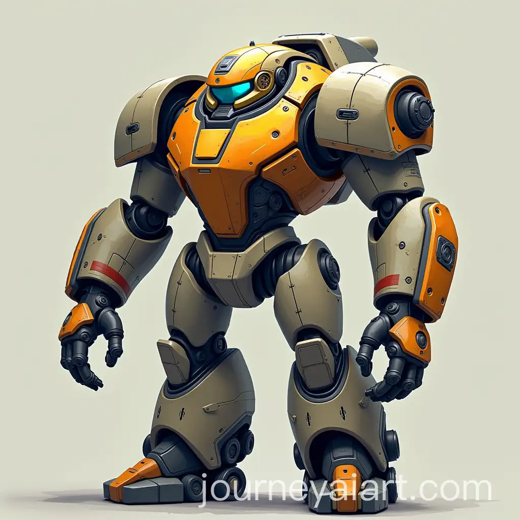 Futuristic-Warrior-Robot-in-Anime-Style