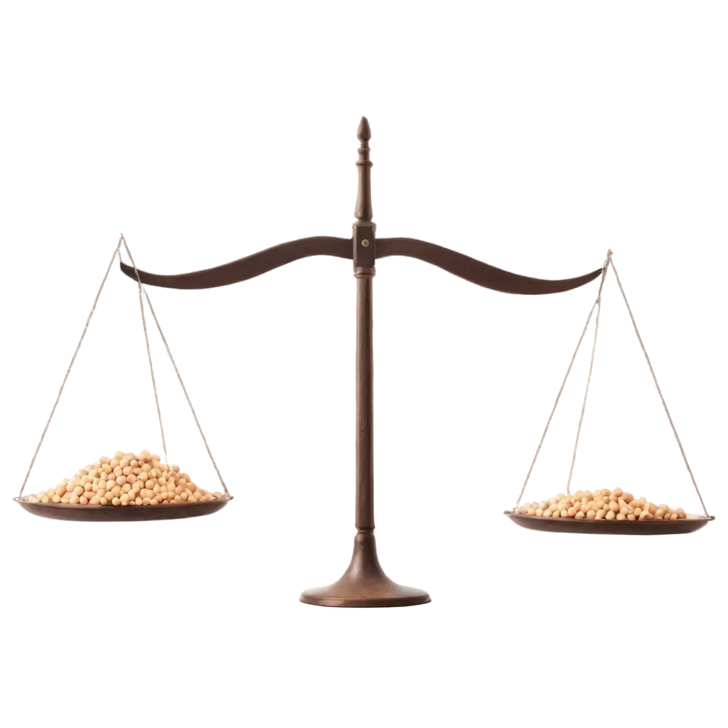 Justice-Scale-with-Soybean-Weights-PNG-Image-Symbolizing-Balance-and-Fairness