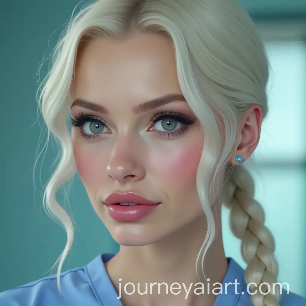 Pamela-Anderson-Inspired-Nurse-with-Light-Hair-Gray-Eyes-and-Bold-Features