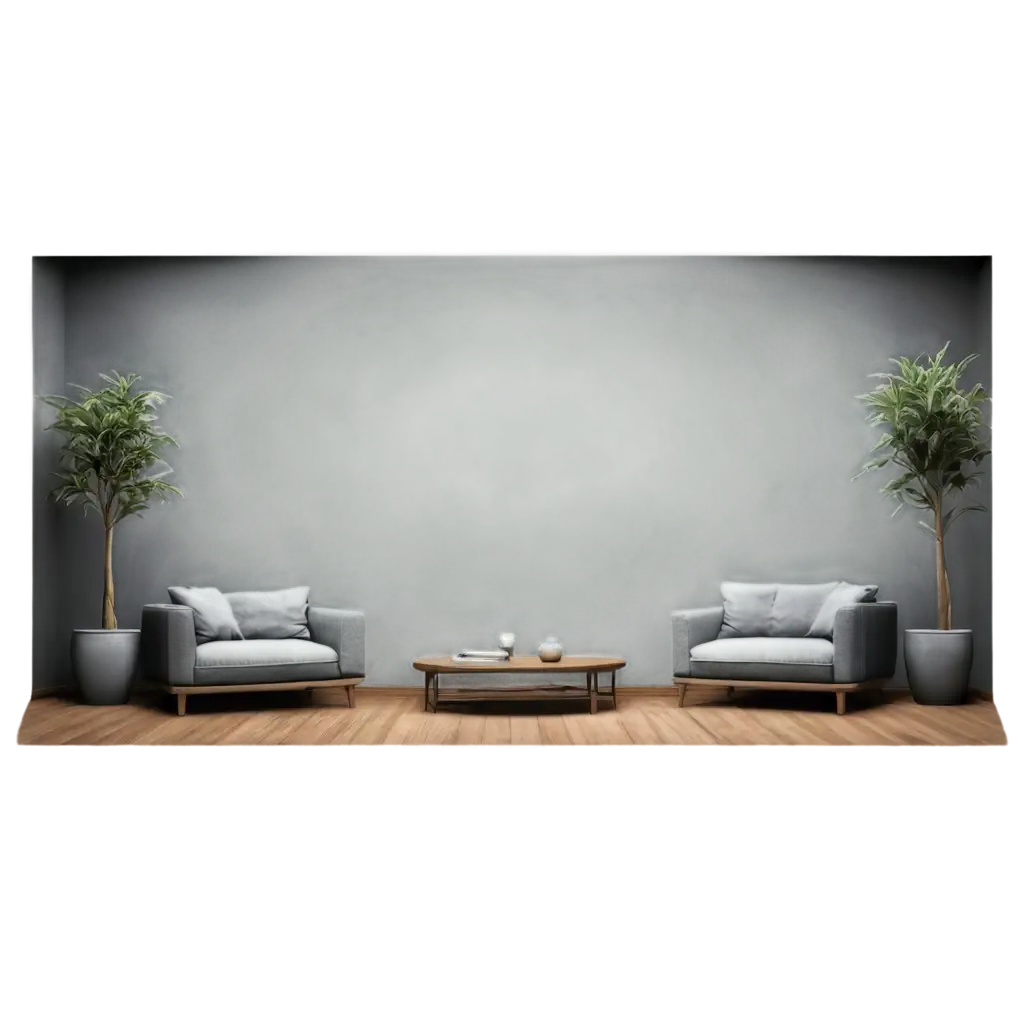 1920 c 1080 image video background, realistic dark style living room, modern, minimalist and stilish look for podcasting background.