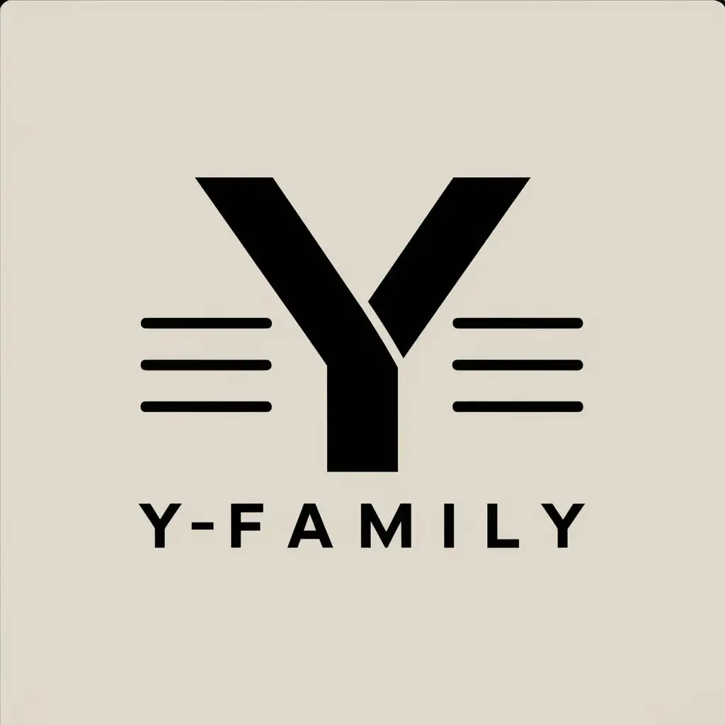 LOGO-Design-For-YFAMILY-Modern-Logotype-Inscription-on-Clear-Background