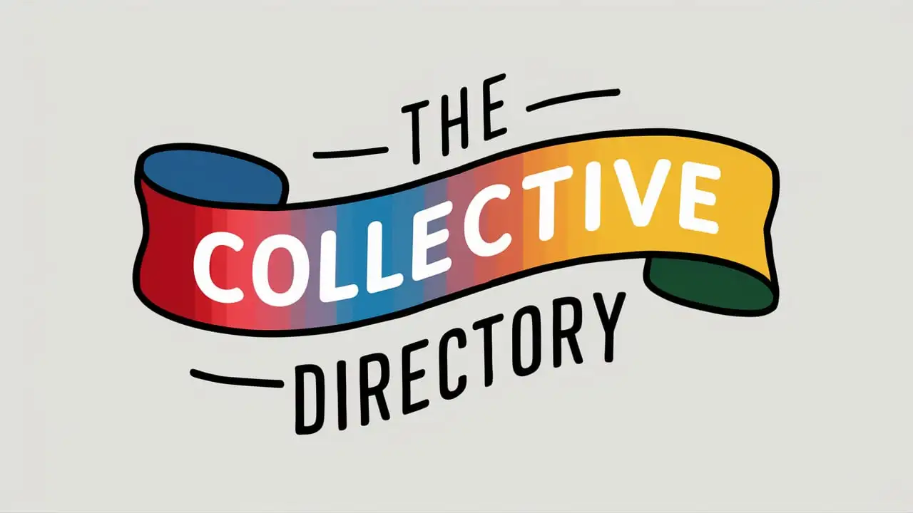 Colorful Gradient Banner Logo for The Collective Directory Offline