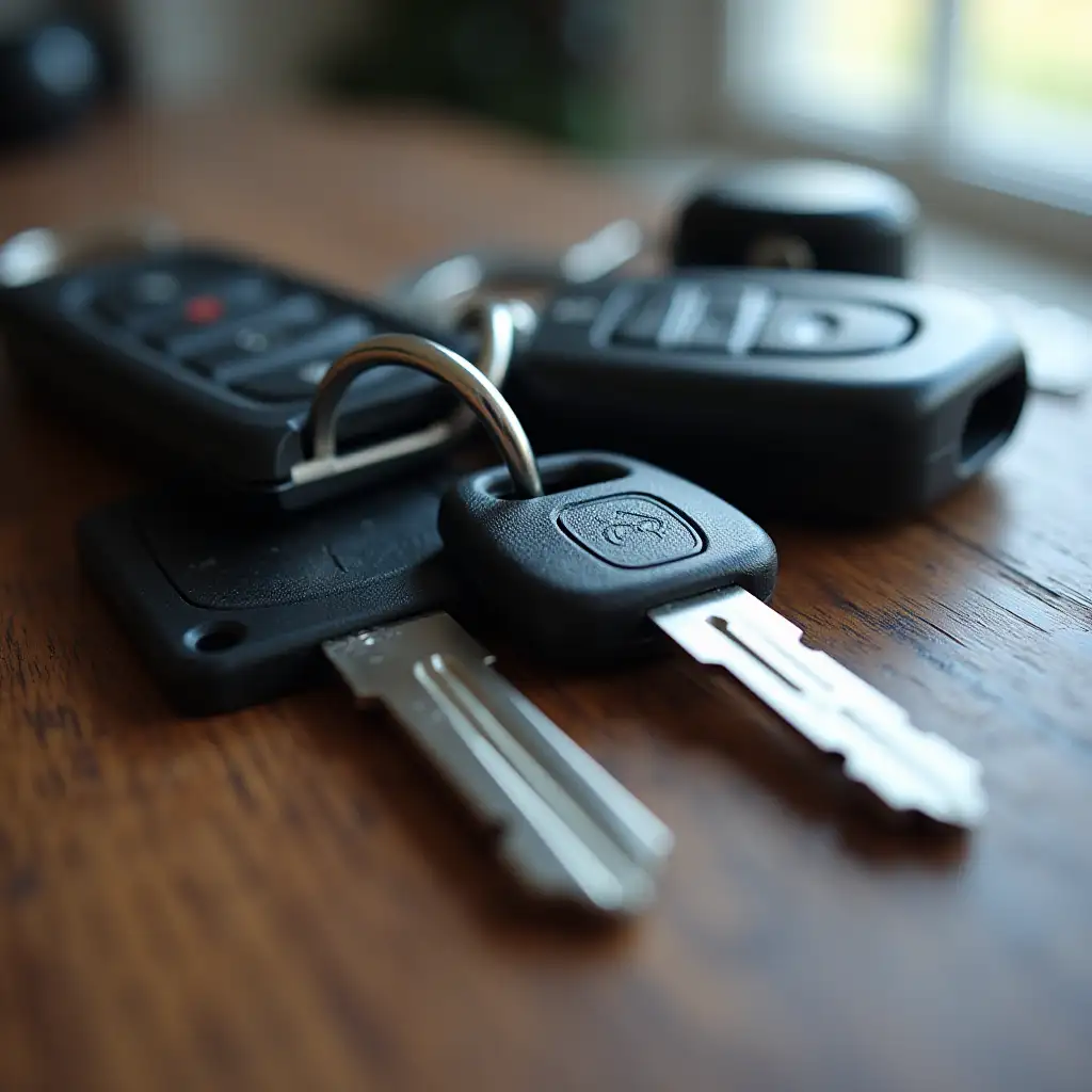 It's about 'Key service & door opening' website. For the following services: car key separation. Please without description without text and only car keys