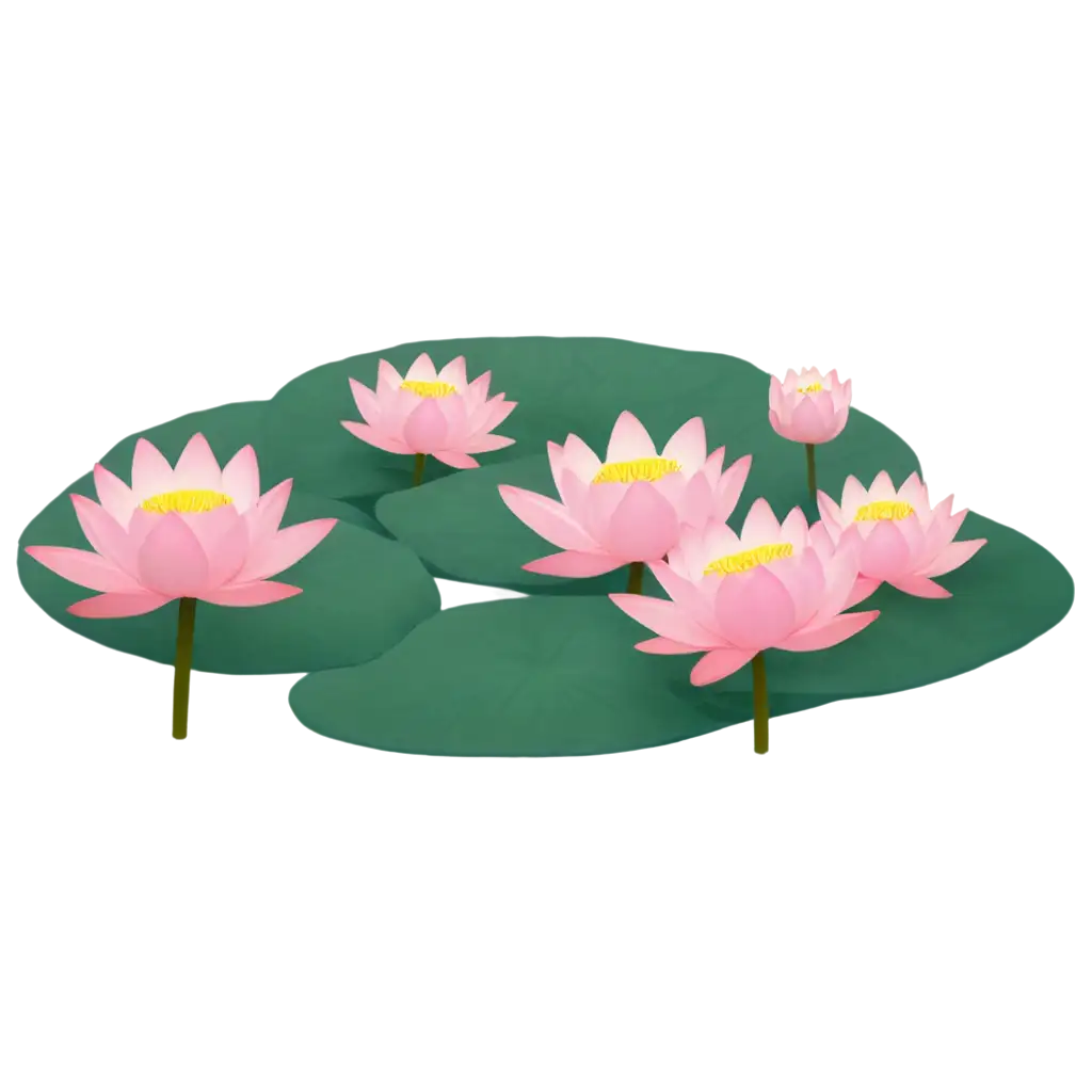 unique lotus scene