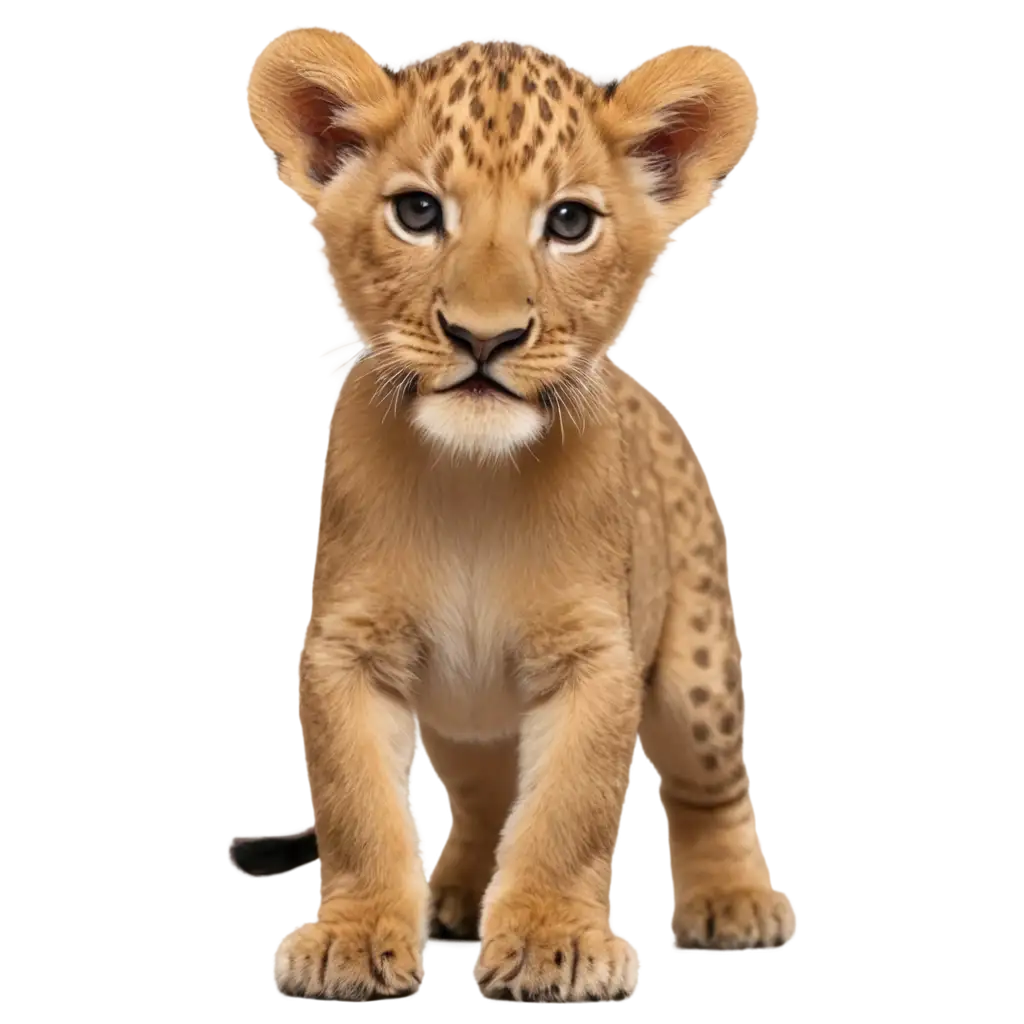 Lion-Cub-PNG-Image-HighQuality-and-Transparent-for-Various-Creative-Uses
