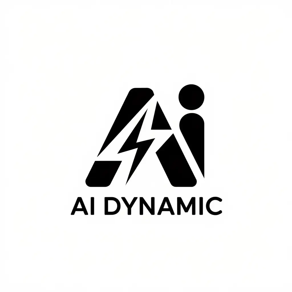 LOGO Design for Ai Dynamic Vector Logo with HighPowered Team Theme for Technology Industry