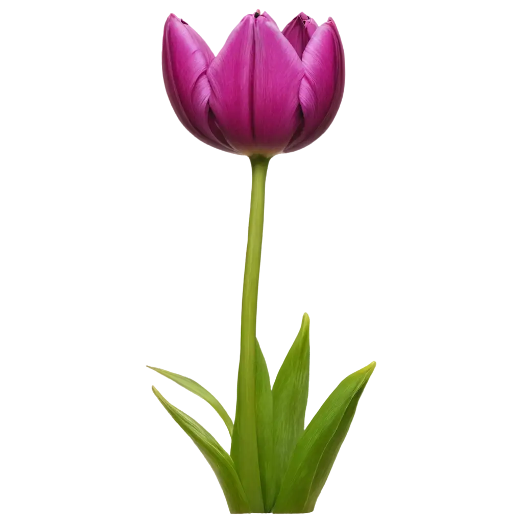 Purple-Tulip-PNG-Image-HighQuality-Floral-Design-for-Versatile-Use