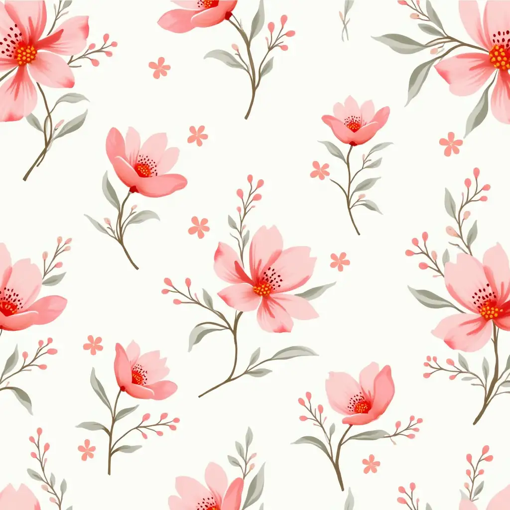 Elegant-Watercolor-Floral-Texture-with-Lush-Garden-Theme-for-Crafting-and-Textiles