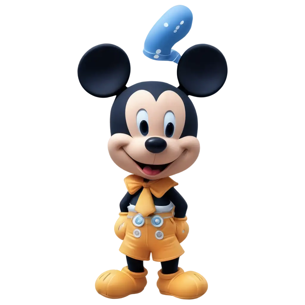 Mickey-Mouse-and-Doraemon-PNG-Image-for-Creative-Projects-and-Design