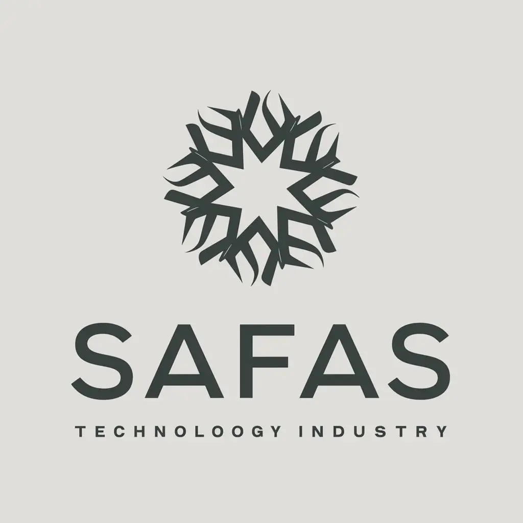 LOGO-Design-For-SAFAS-Energia-Symbol-in-Technology-Industry