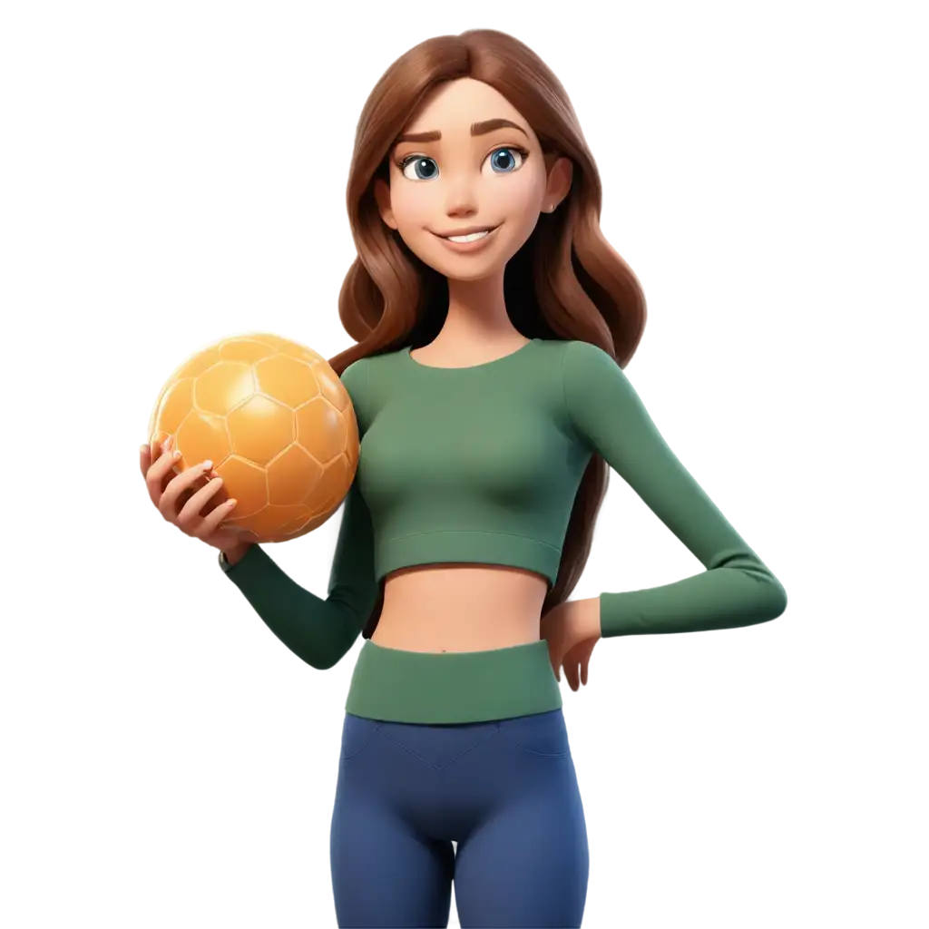 Create-a-Vibrant-PNG-Cartoon-Image-of-a-Girl-with-Ball-and-Stick