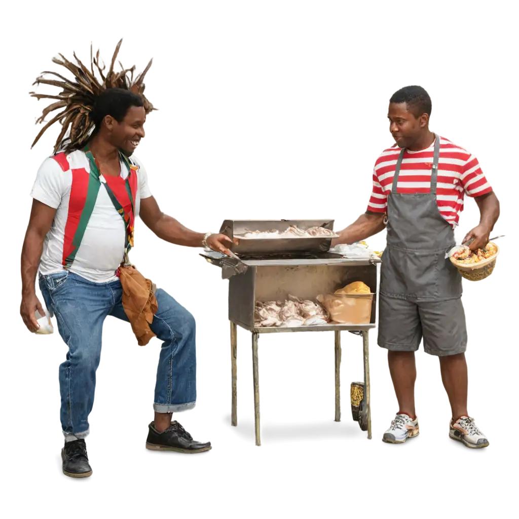 Authentic-Jerk-Chicken-Sidewalk-Vendor-from-Jamaica-PNG-Image