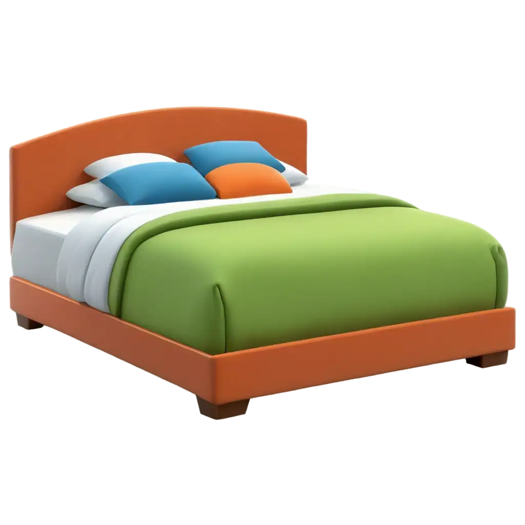 Cartoon-Style-Bed-PNG-Image-Creative-and-Vibrant-Illustration