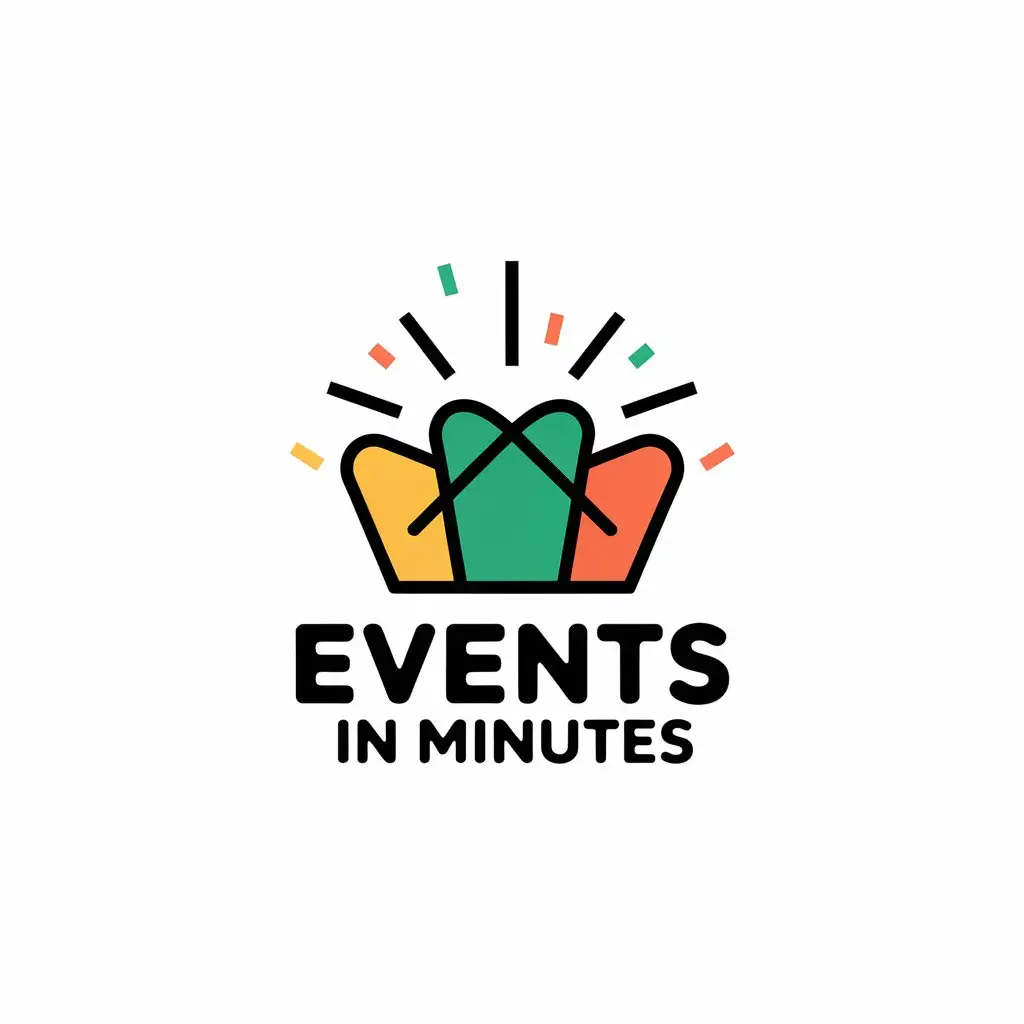 LOGO Design for Events in Minutes Celebration Symbol for Event Industry