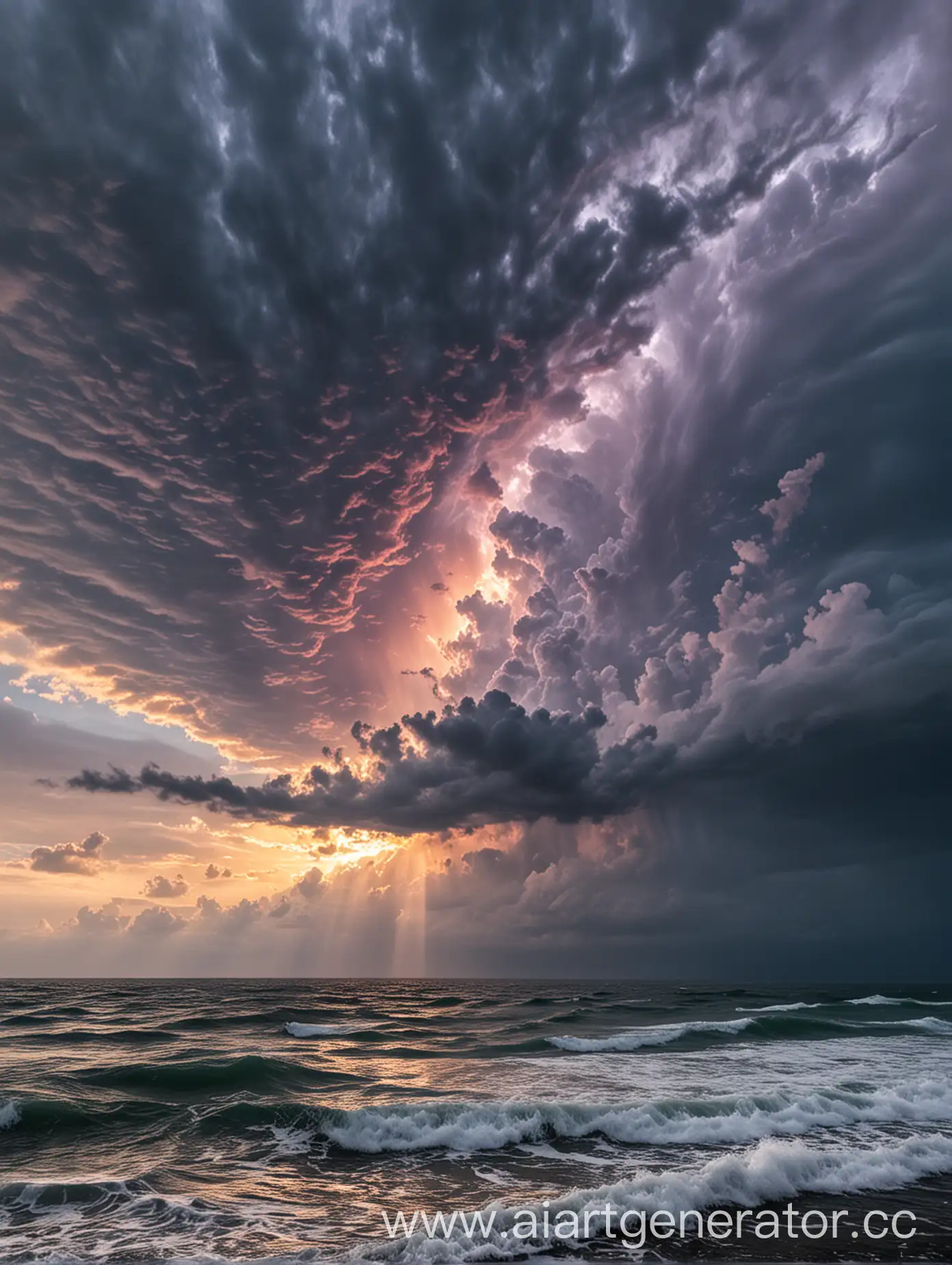 Dramatic-Sky-Over-the-Sea