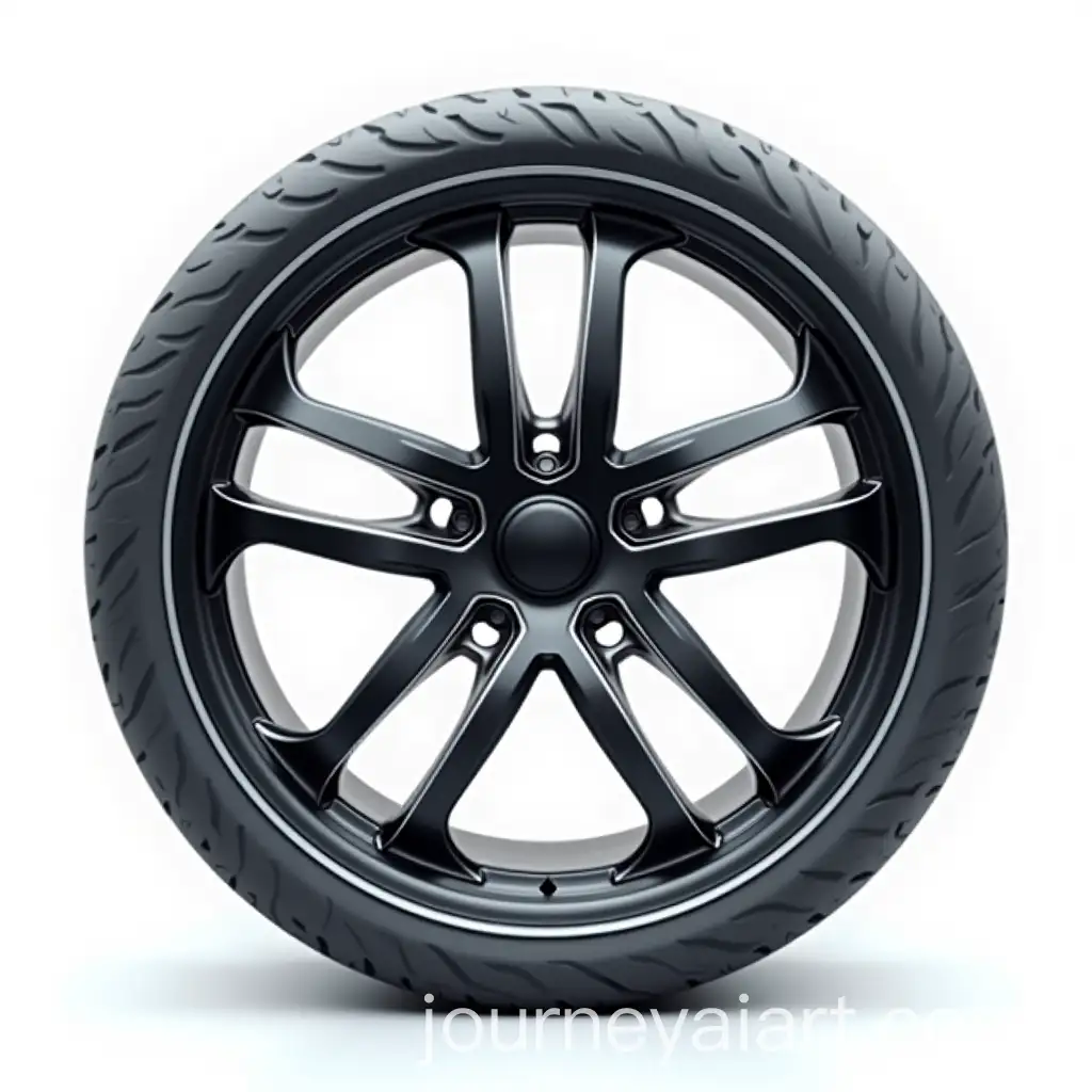 Futuristic-Car-Wheel-Design-on-White-Background