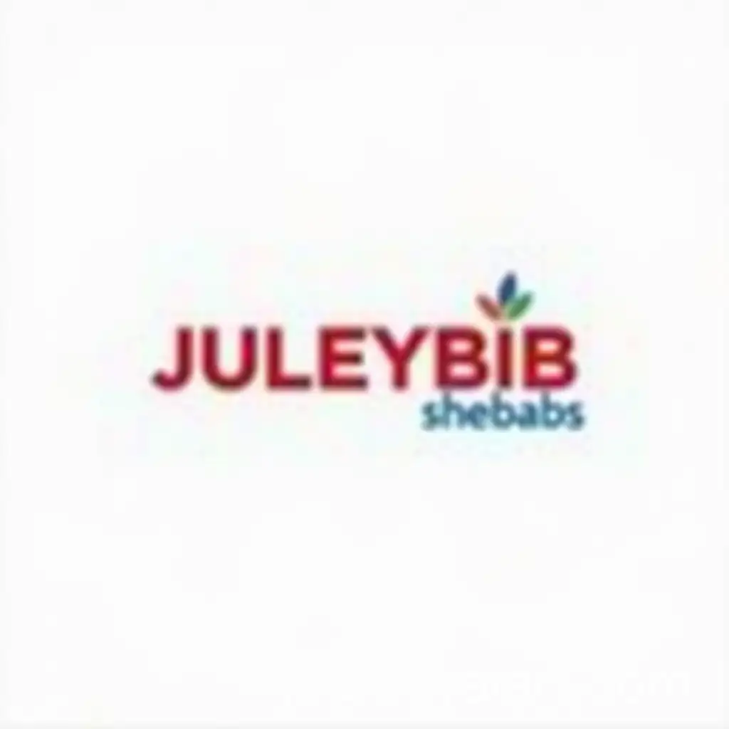 JULEYBIB-SHEBABS-Logo-Design-with-Red-and-Blue-Text-on-White-Background